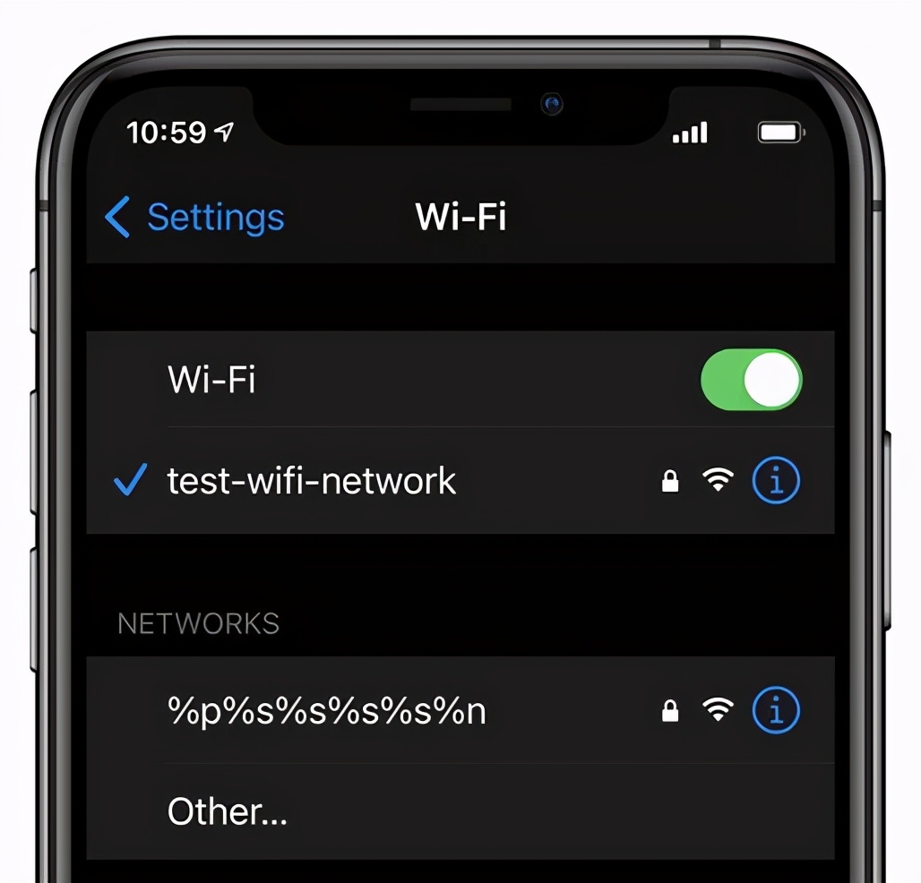 打开开关之后就会立即关闭,但可以在设置中重置网络得到恢复.