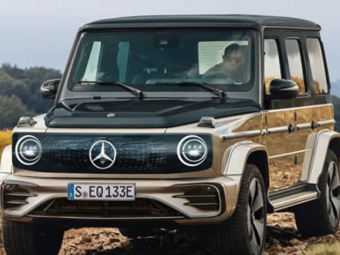 奔驰g推出纯电版egq说好的硬汉呢