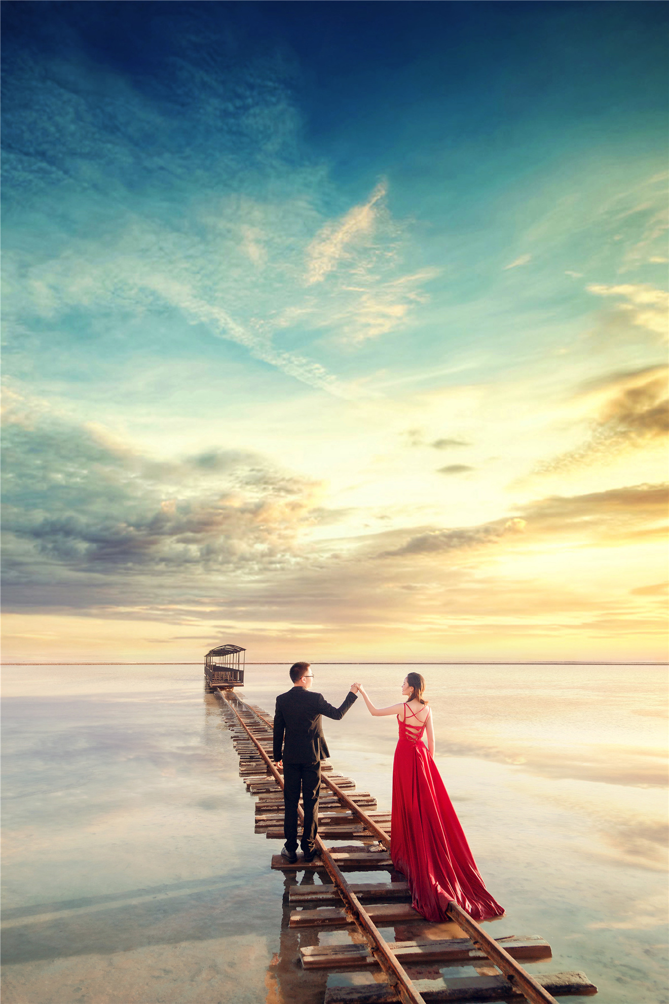 爽秋青海旅拍婚纱照前十名哪家口碑好?选对了,婚纱照成功一半