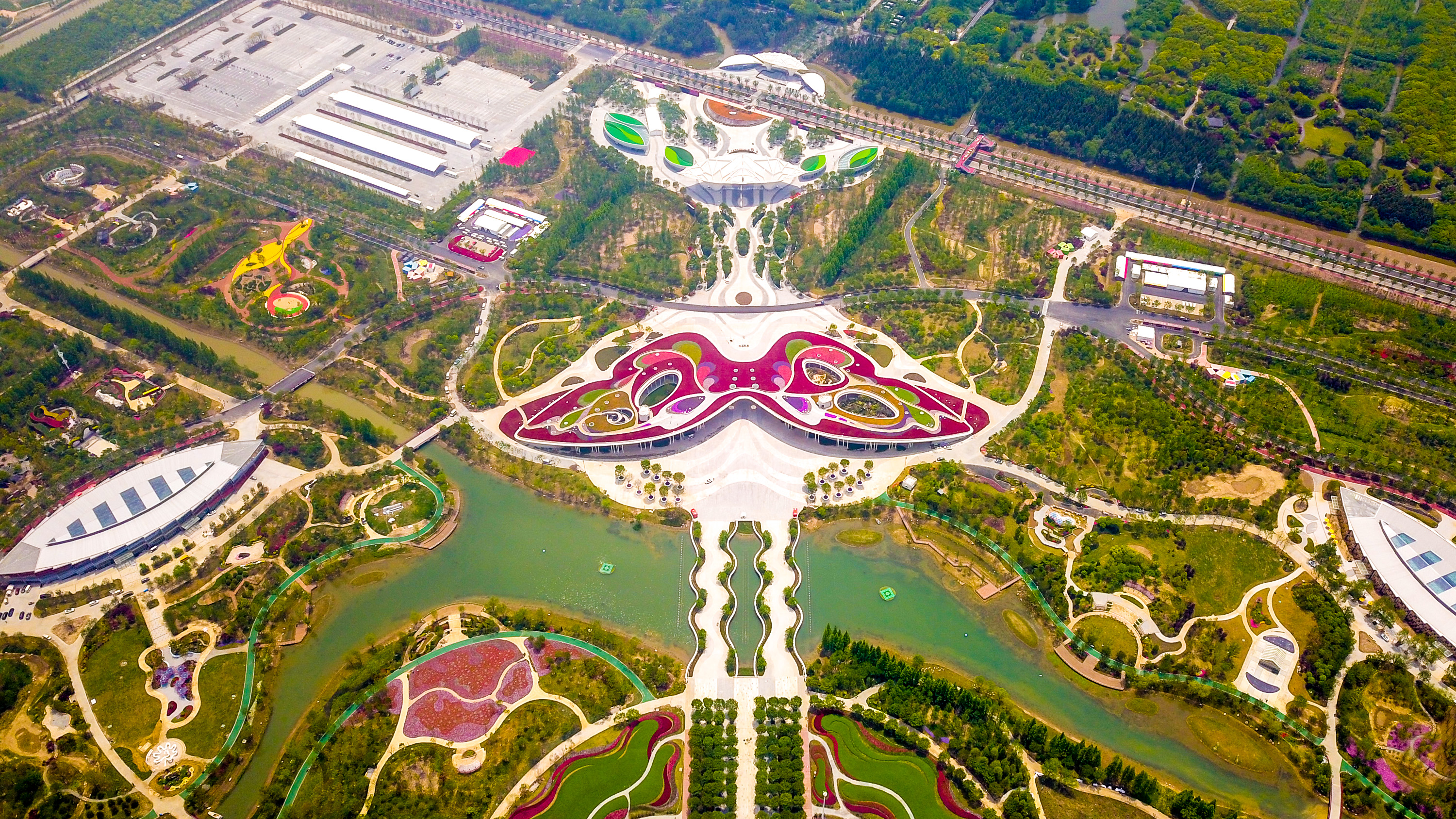 花博会③】|花博会开幕进入倒计时,一起来看三大永久性场馆有哪些亮点