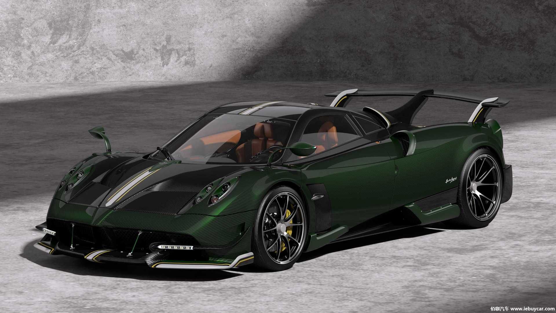 帕加尼huayrabc特别纪念版官图发布可输出815马力专属外观套件