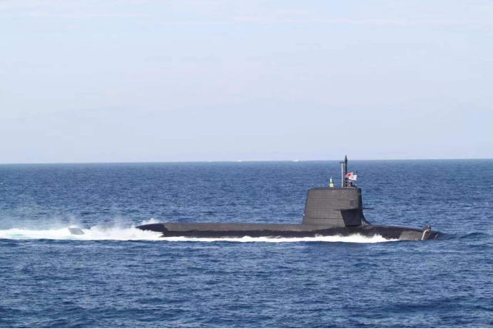 日本苍龙级潜艇资料图，为今朝海上自卫队主力型号潜艇