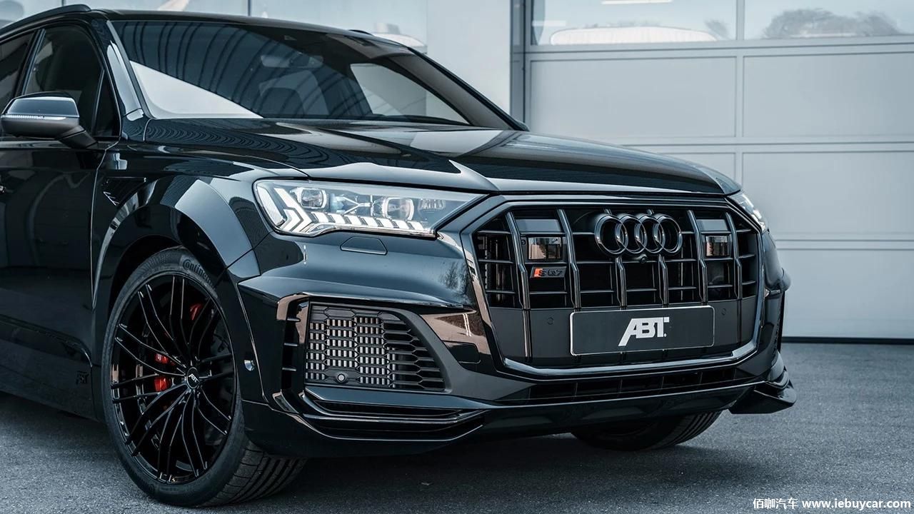 abt改装推奥迪sq7黑色运动套件版 外观动力升级/起价约94万元__凤凰网