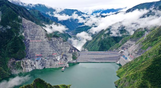 图为两河口水电站