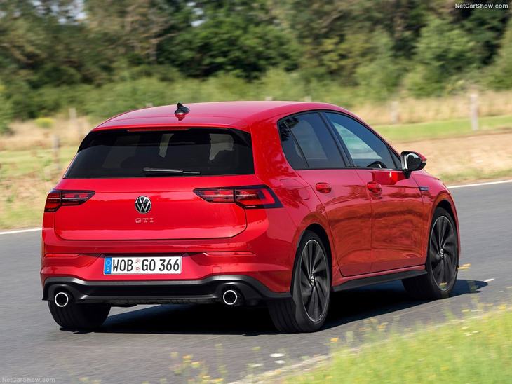 2021上海车展实拍一汽大众全新高尔夫gti