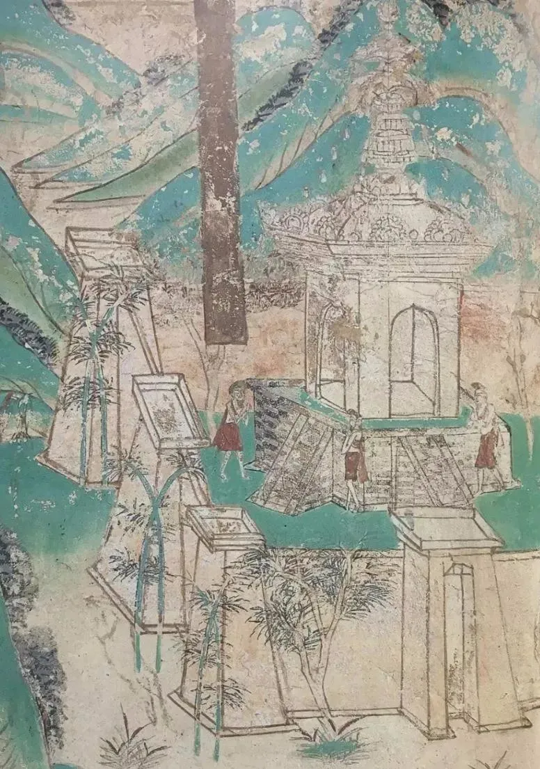 梁思成:敦煌壁画中的中国古建筑