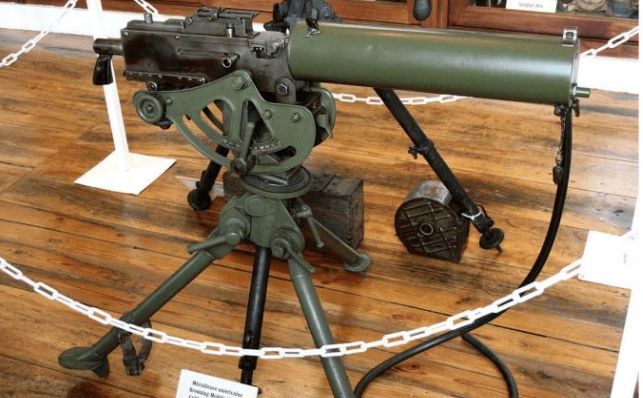 m1917a1水冷式重机枪