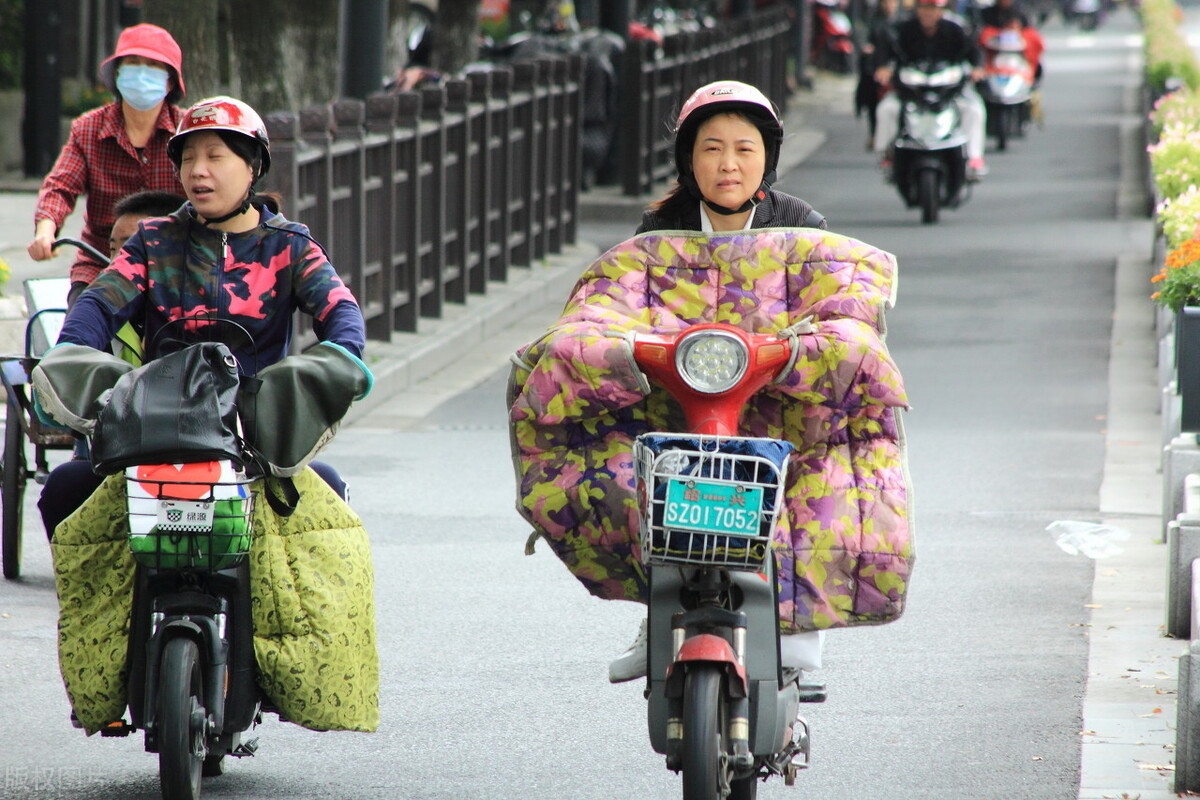 冬季騎電動車有多冷?