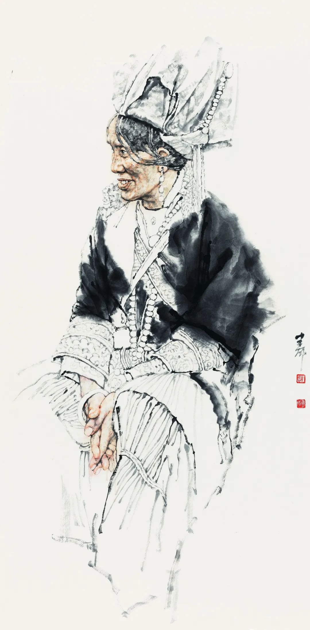 水墨人物大家赵建成:以时代笔墨书写历史