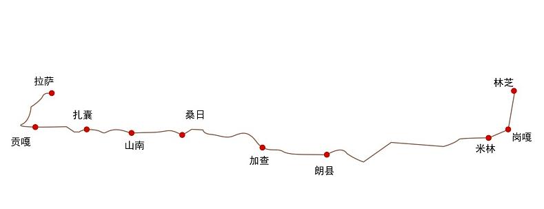 拉林铁路建成通车结束西藏东南地区不通铁路的历史