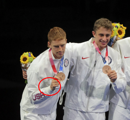 美国男子击剑队成员雷斯·因博登(Race Imboden)