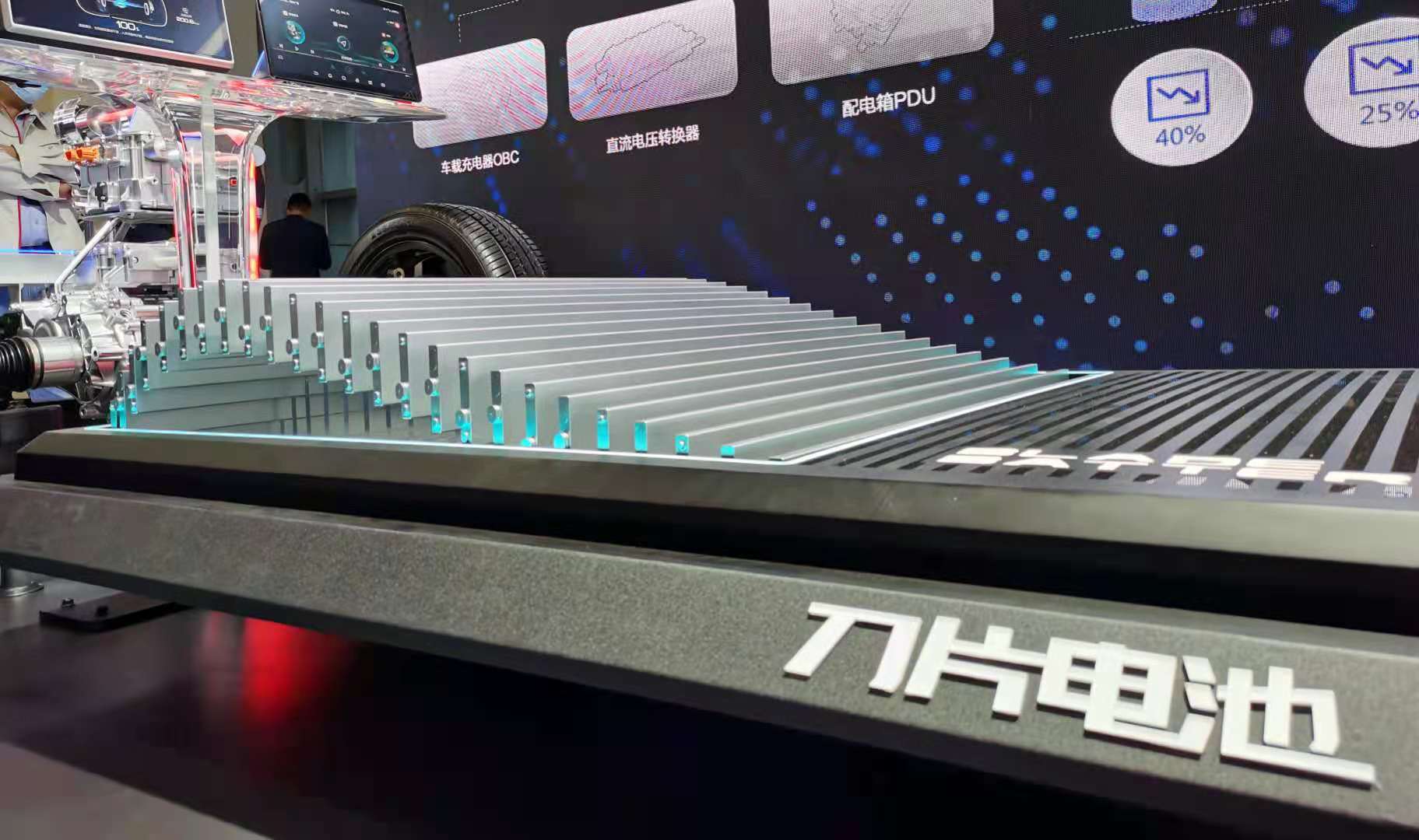 比亚迪纯电全系换装刀片电池王传福安全是纯电动车最大的豪华