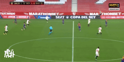 国王杯巴萨0-2塞维利亚（图）