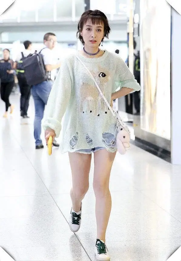 吴昕的小腿又粗回来了但真筷子腿才不正常