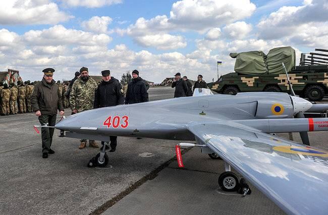 乌克兰接收土耳其研制的无人机