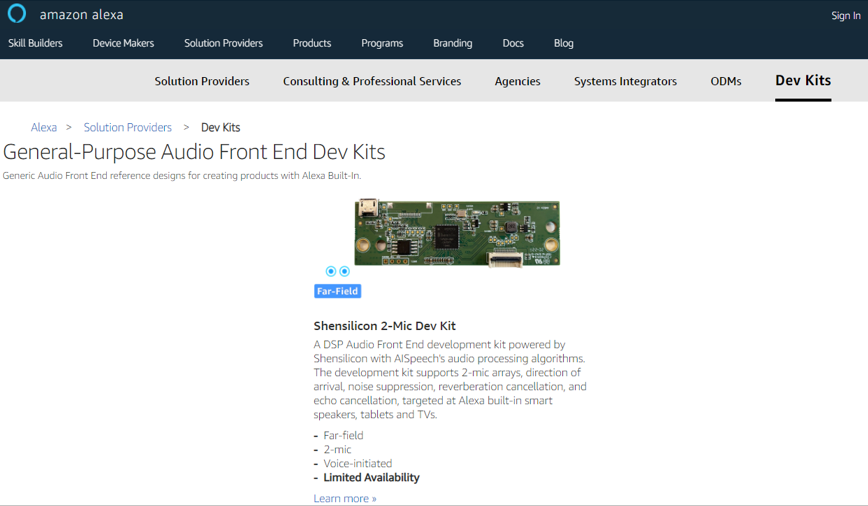 深聪智能成为国内首家通过亚马逊认证的芯片供应商 凤凰网