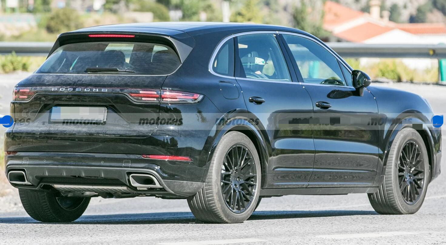 新款保时捷卡宴cayenne最新谍照 细节小幅升级/2022年首发亮相