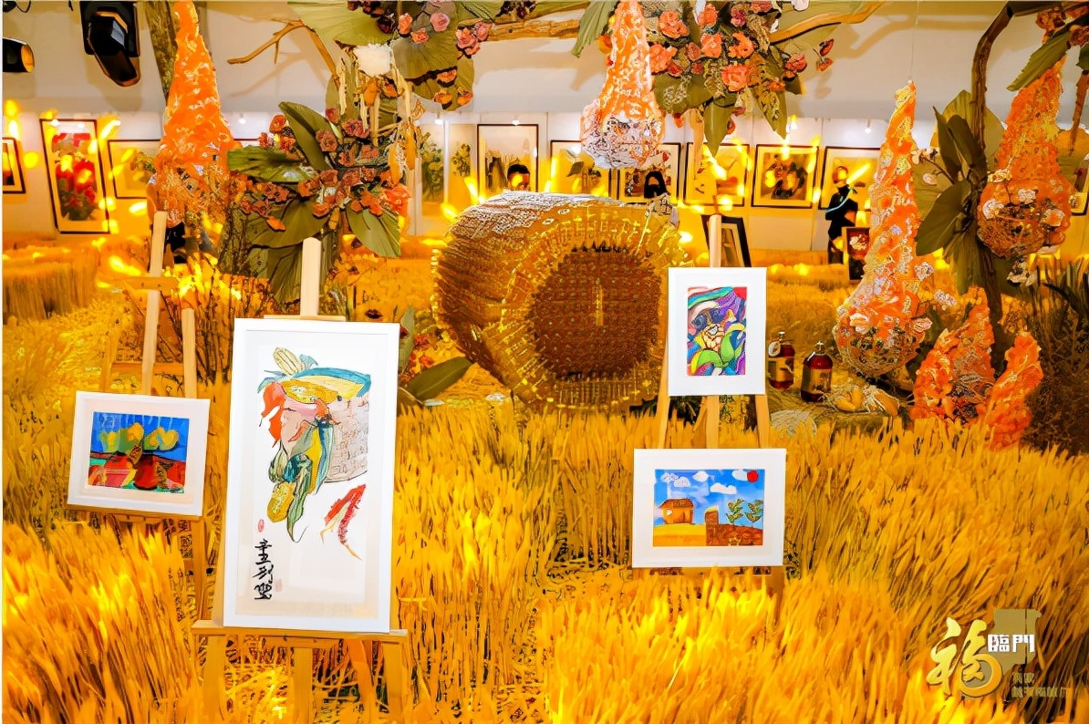 长春地铁沉浸式创陈空间展现玉米丰收盛景