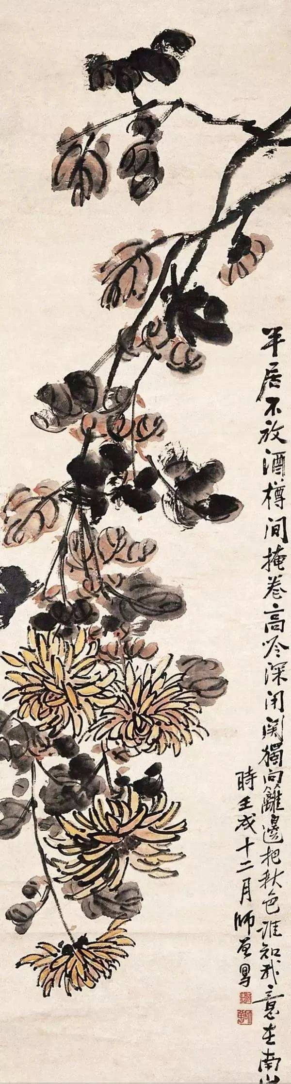 陈师曾国画作品含蓄秀逸,古朴,气韵动人!