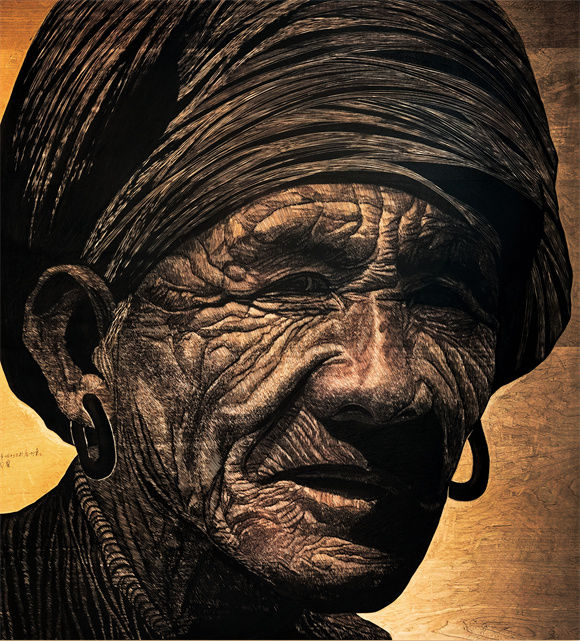 汪宾芳 人物版画__凤凰网