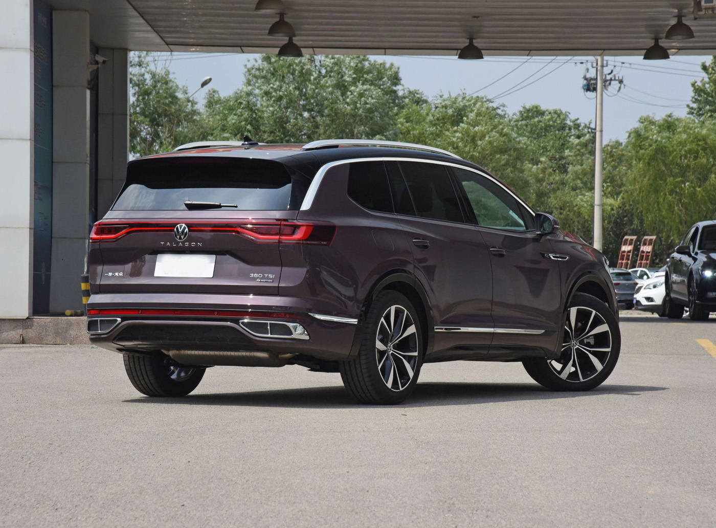 大众揽境全系主打6座这是在用舒适和汉兰达错位竞争