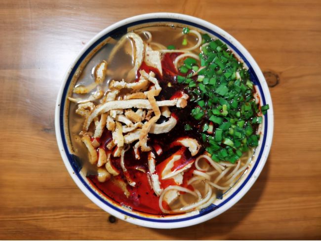 陕西美食铜川耀州独特的小吃咸汤面