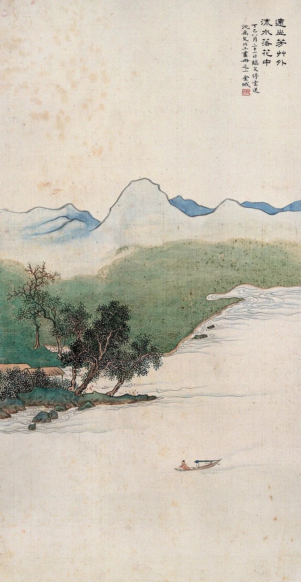 金城古意山水，清雅脱俗