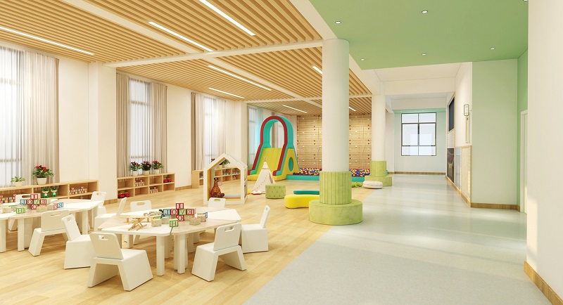 12张幼儿园室内活动场地设计效果图,带你用小空间创造趣味
