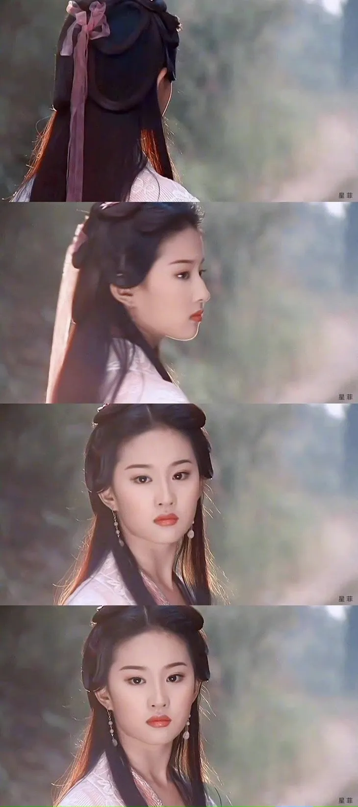 因为很久不见刘亦菲这般古装扮相,因此#刘亦菲王语嫣时期的美貌#也
