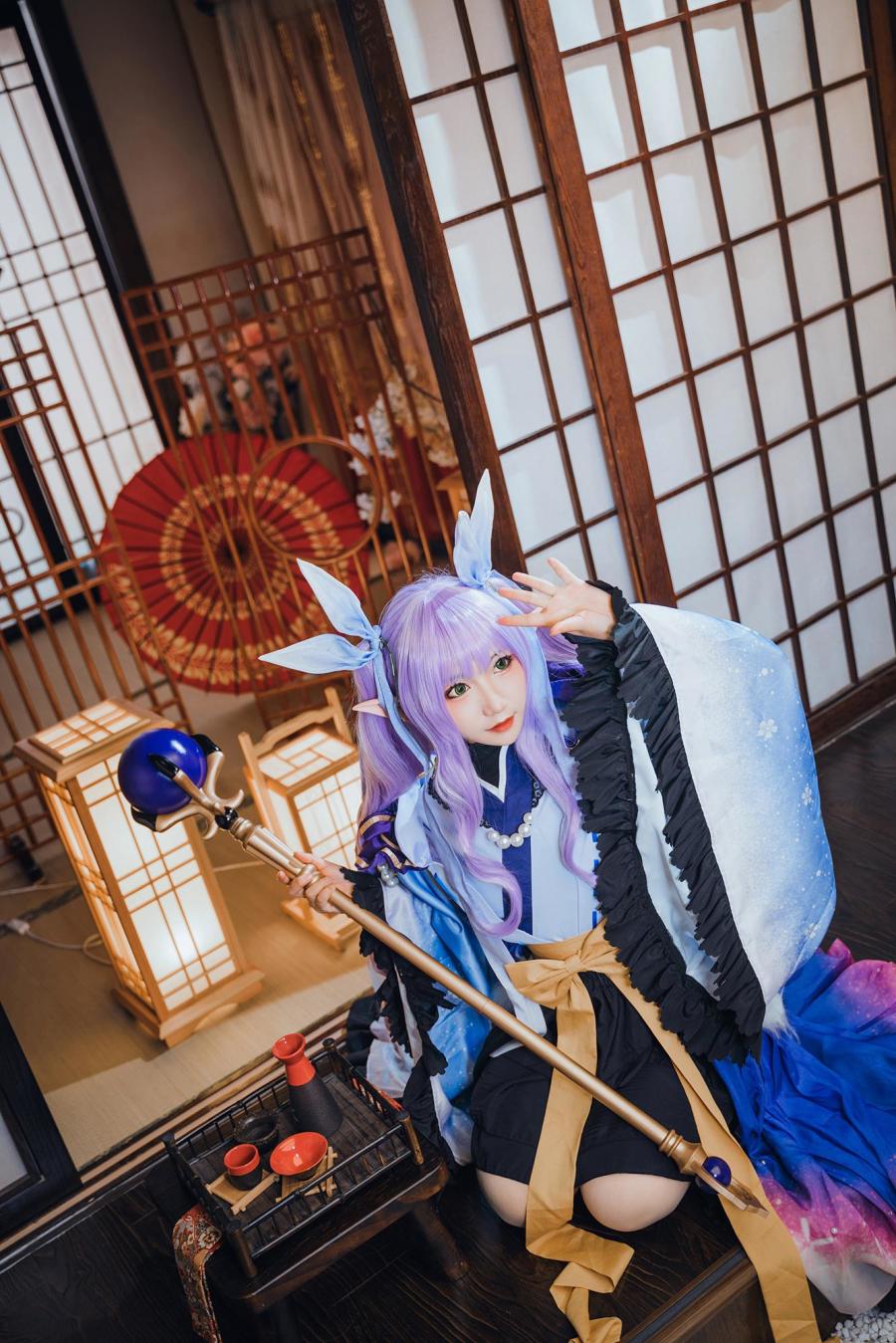 cos:阴阳师玉藻前cos正片,美腻的小姐姐__凤凰网