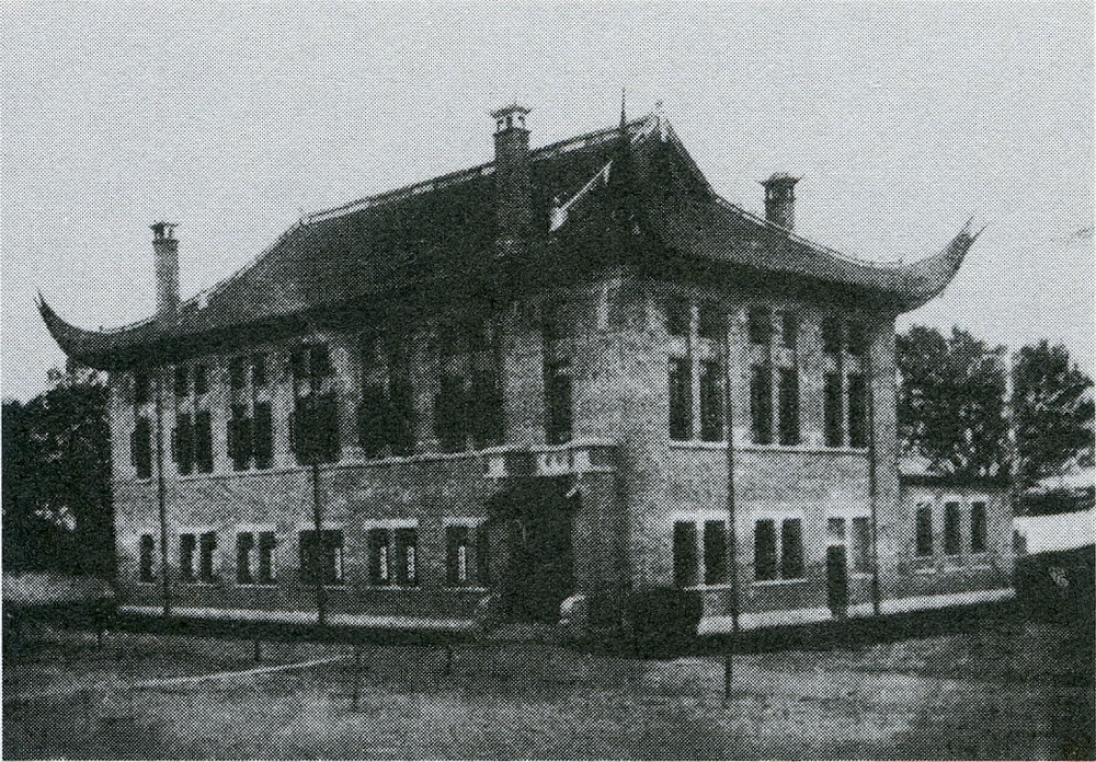 顾斐德纪念体育室,1919年落成后为室内体育运动场地,1952年改名为体育室