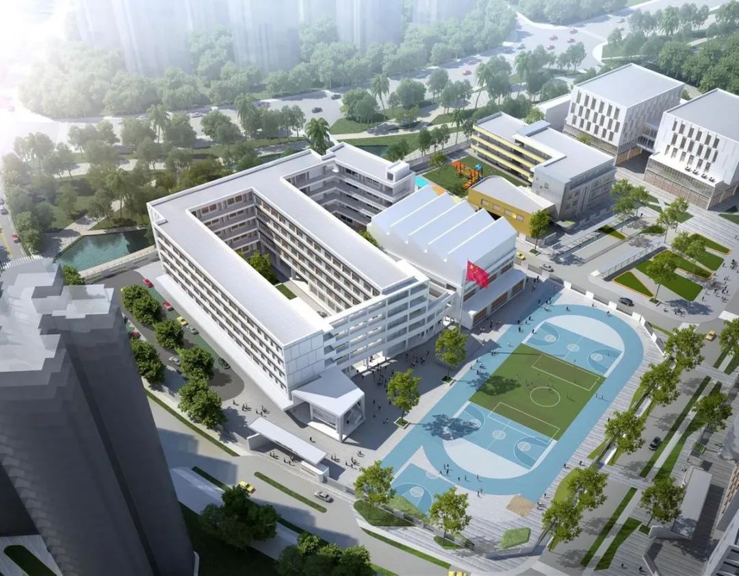 与珠海一中合作办学!航拍现状奉上