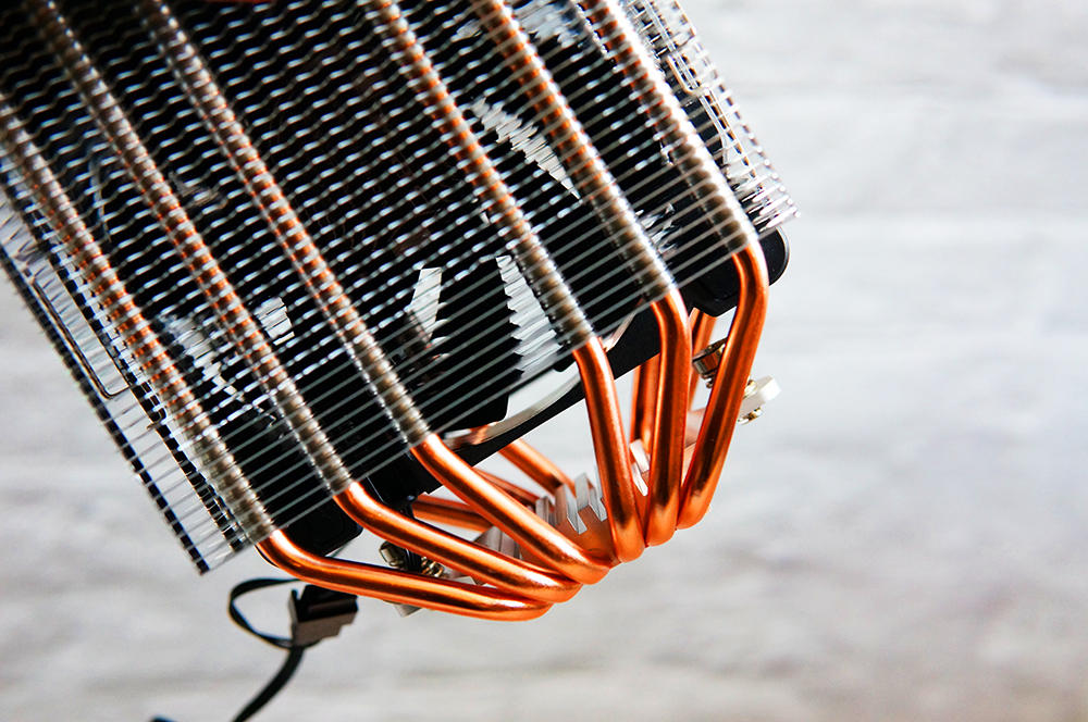 乔思伯cr2100:双塔双风扇,这个散热有点猛