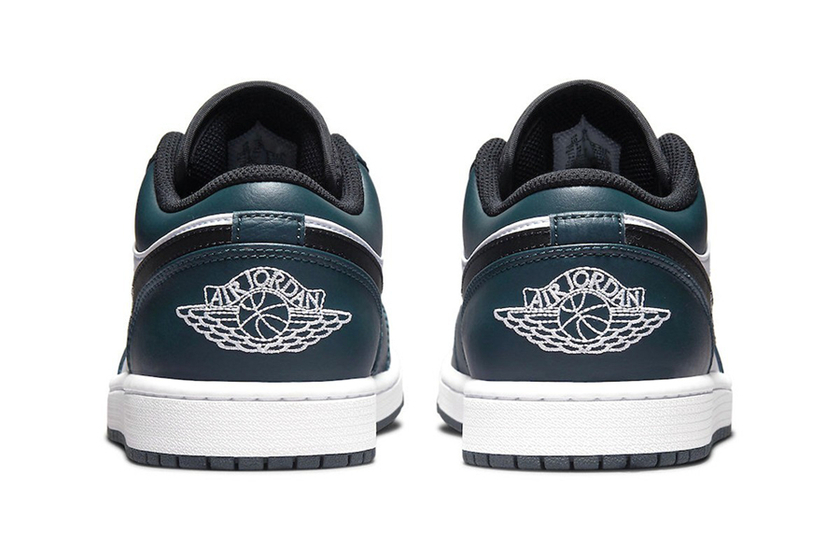 全新air jordan 1 low "dark teal" 官图曝光__凤凰网
