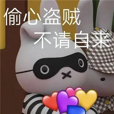 偷心盗贼不请自来撩帅哥专用表情包