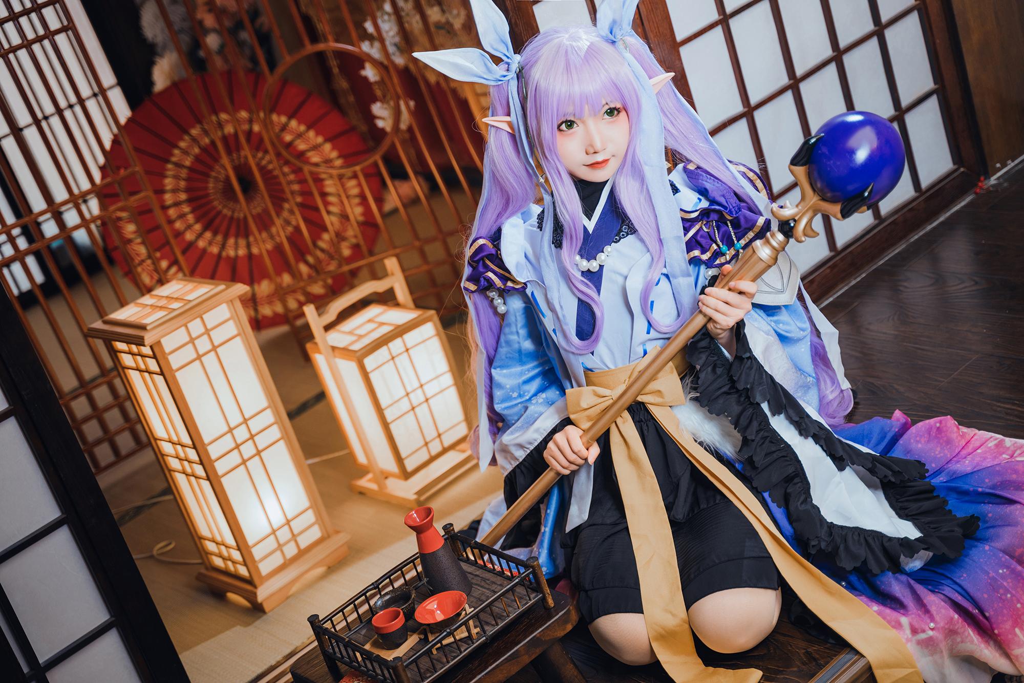 cos:阴阳师玉藻前cos正片,美腻的小姐姐__凤凰网