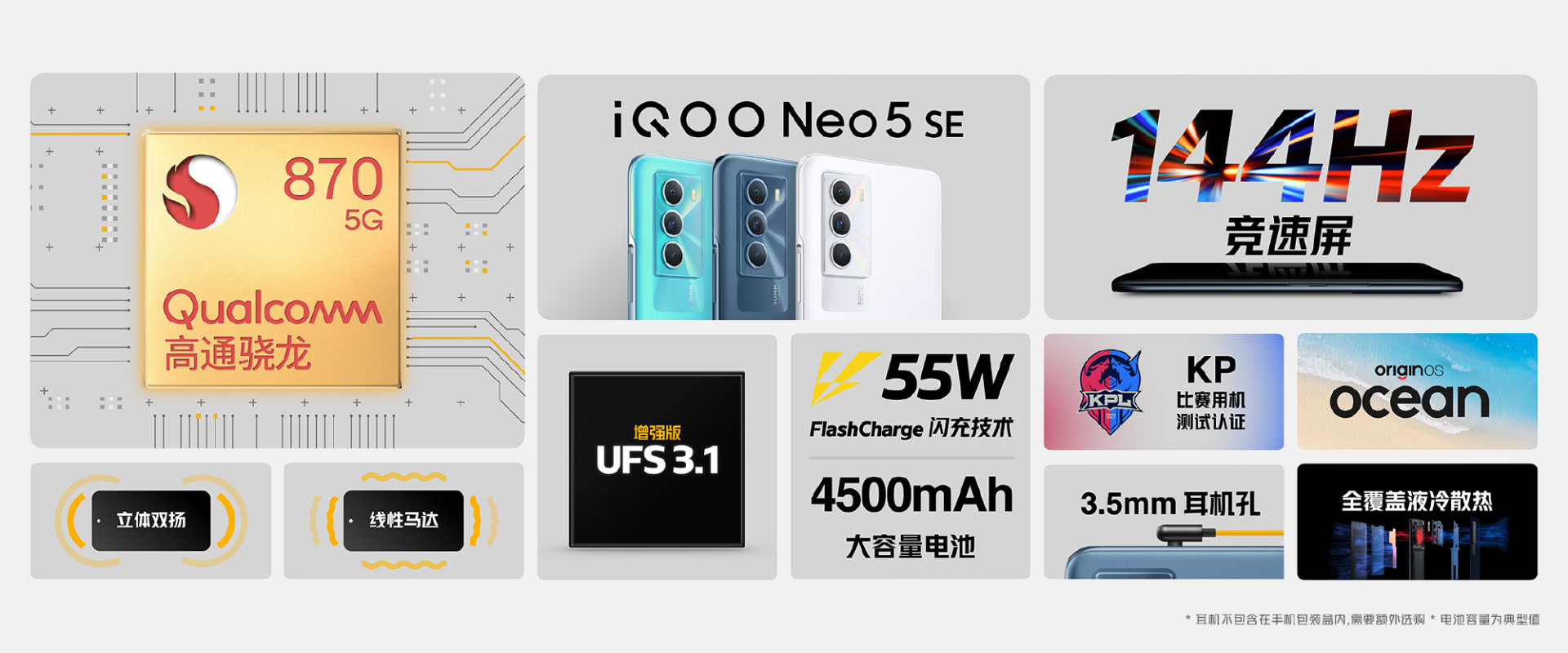 144Hz 竞速屏+骁龙870！iQOO Neo5 SE为手游玩家量身打造  第2张