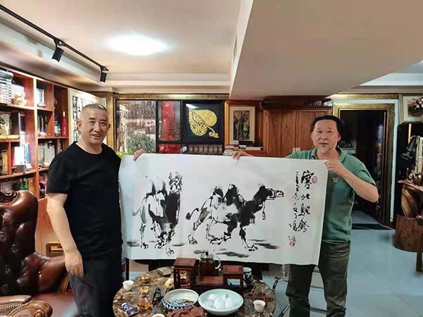 书画家冯冰 作品鉴赏__凤凰网