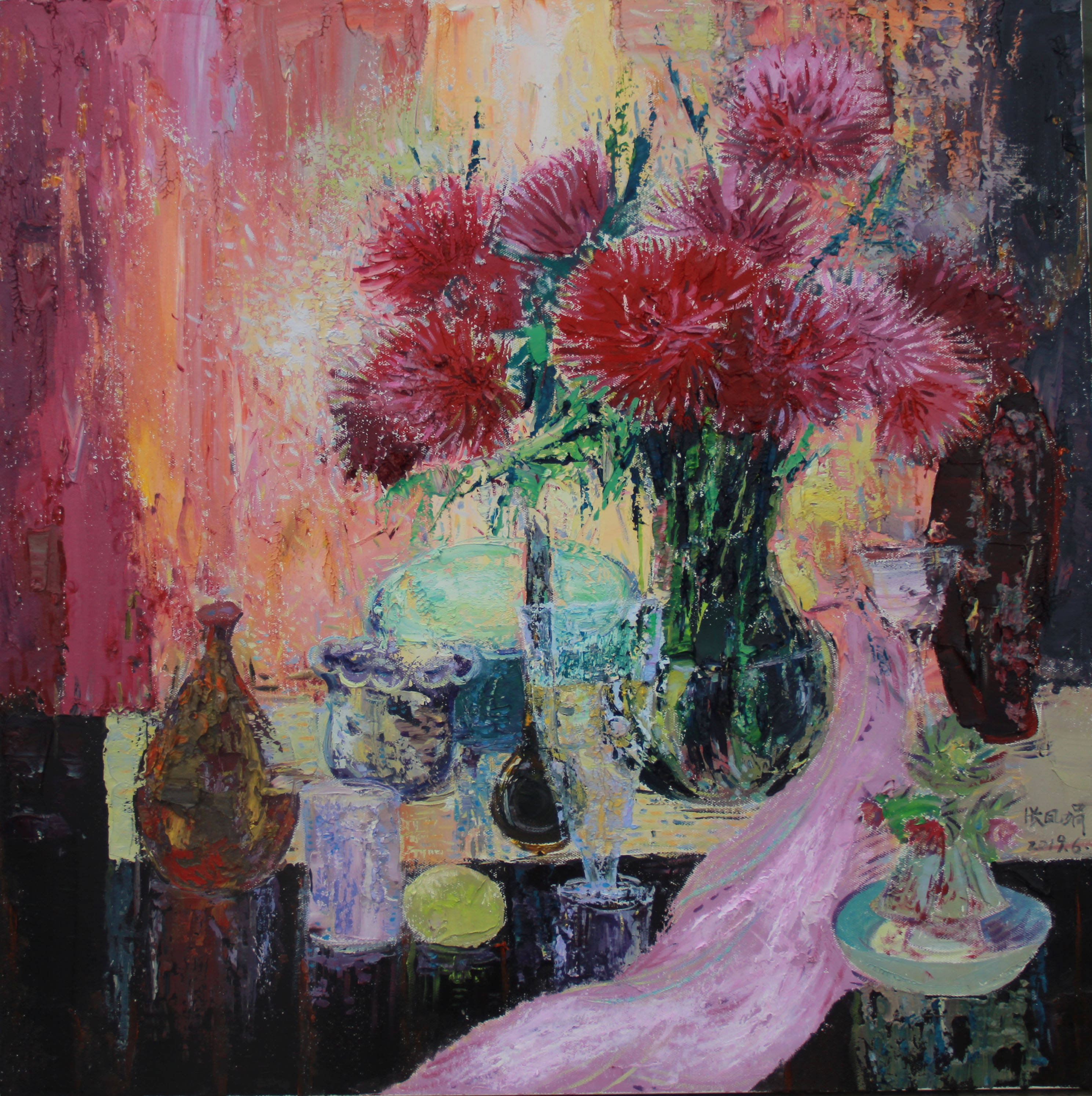 艺术家张凤娟油画作品展