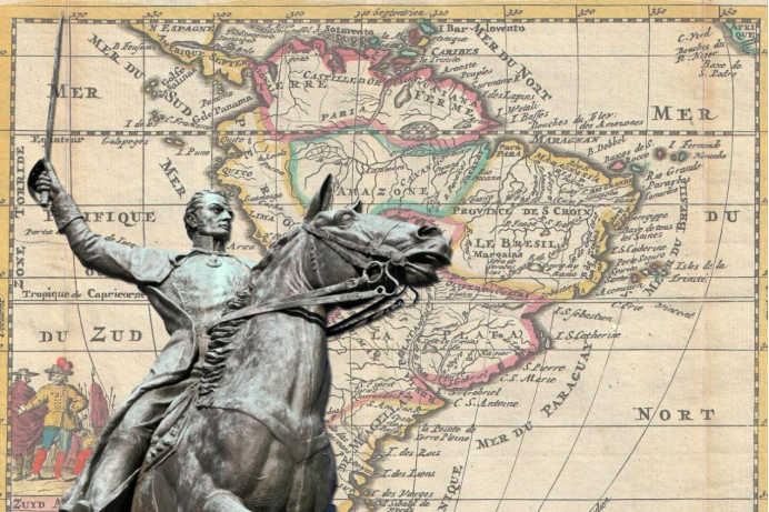在1822年7月26日和27日,玻利瓦尔与阿根廷将军圣马丁举行瓜亚基尔会议