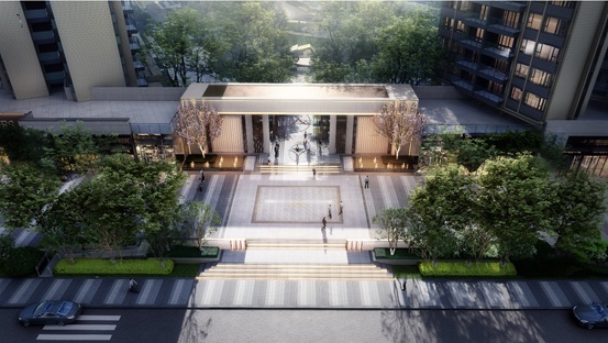 碧桂园·城央印象小区入口效果图