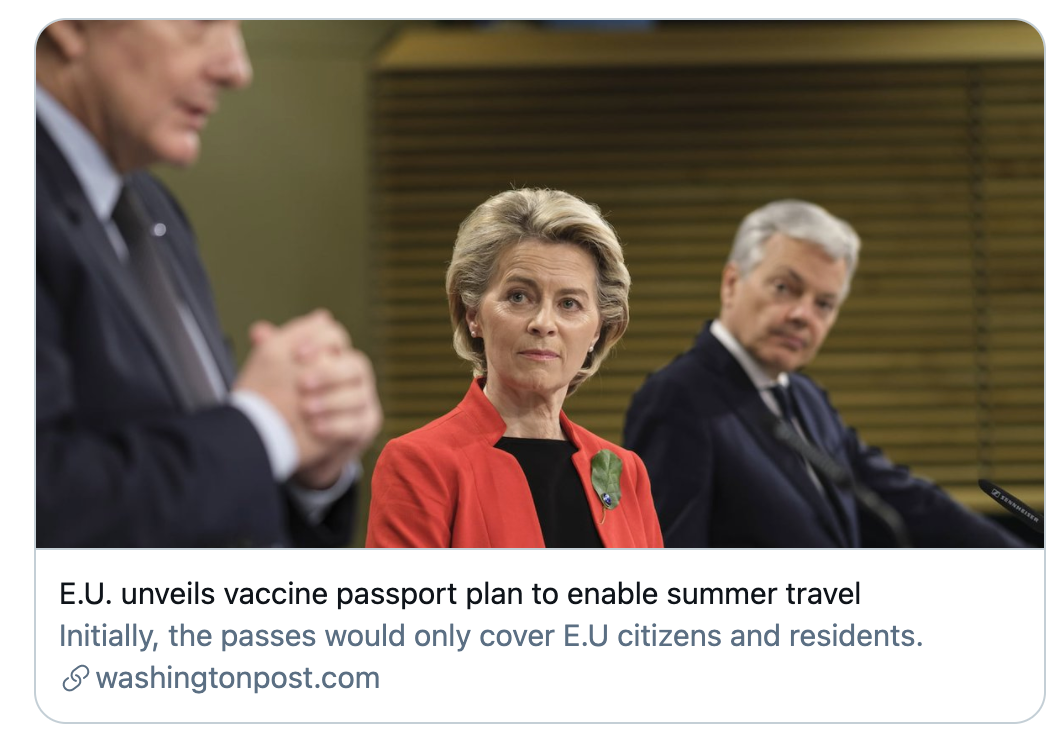 疫苗护照 来了 国际旅行能说走就走吗 凤凰网