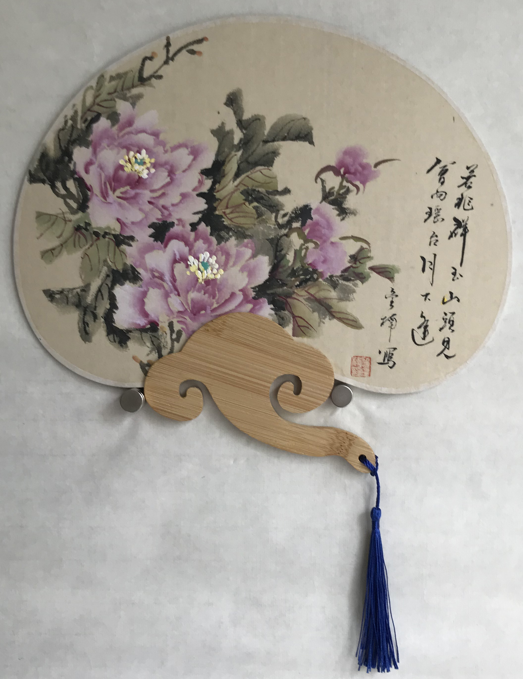 著名画家贺金楠——扇面作品系列欣赏__凤凰网