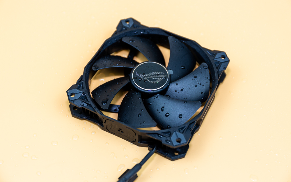 rogstrix风神xf120静音磁悬浮减震风扇让你的散热火力全开