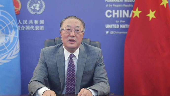 中国代表:希望更多朋友借助中文了解中国和联合国_凤凰网视频_凤凰网