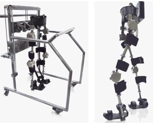 外骨骼機器人艾康（左）、艾動（右）|來源：大艾機器人