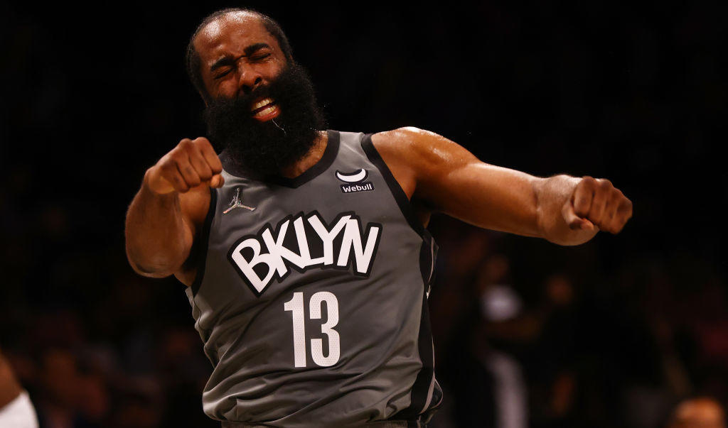 篮网战胜步行者,阿德拿下两万分,哈登找回信心罚球数超5场总和