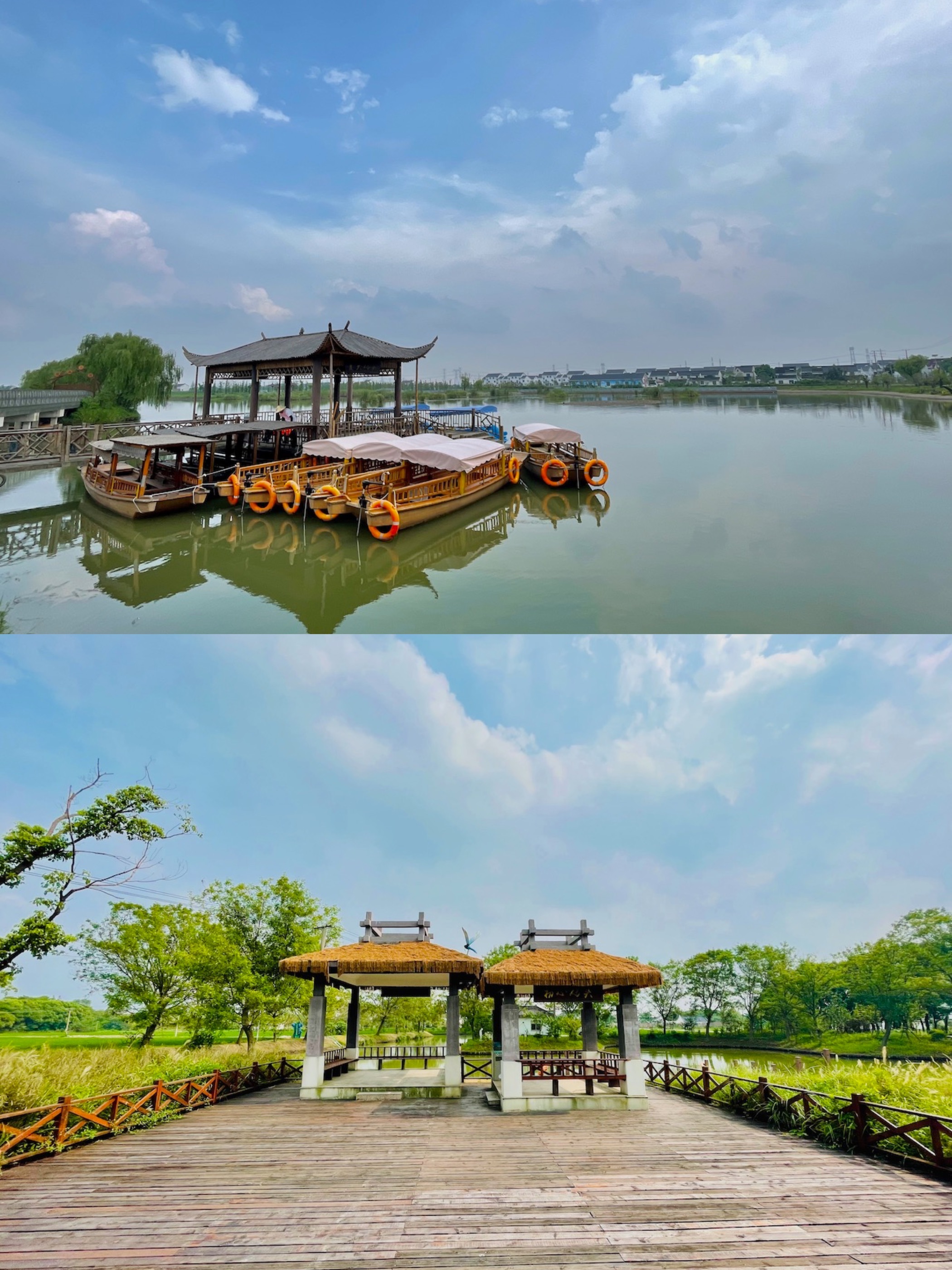 每个码头都各具特色