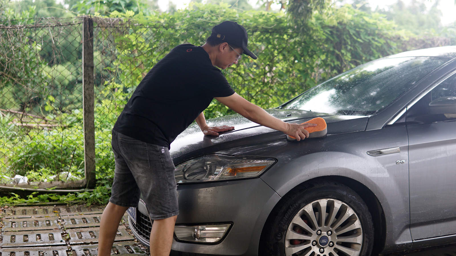 自己动手洗车,就是这么方便,绿田无线锂电洗车机!