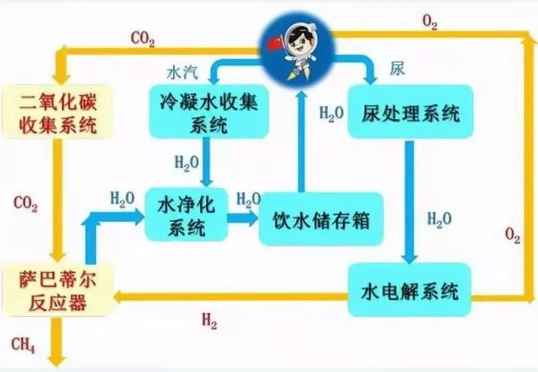 空间站中的水循环就算是"有氧任性",用火的安全问题也会让想点火的人